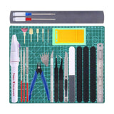 Maxbell 33Pcs Model Tools Set Professional for Car Car Model Building Model Tool Kit