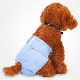 Maxbell Maxbell Female Pet Dog Puppy Pants Bitch Season Menstrual Sanitary Nappy Diaper Blue M