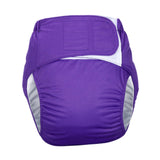 Maxbell Adult Cloth Diaper Elastic Undewears for Elderly Woman and Man Senior People Purple