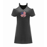 Maxbell Maxbell Women's Off Shoulder Dress Spring Summer Dress for Dating Shopping Traveling S