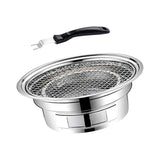 Maxbell Small Grill Stoves Camping Stoves Barbecue Grill for Backpacking Camping Patio without iron plate