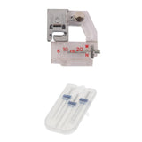 Maxbell 3pcs Sewing Machine  Double Twin Needles + Adjustable Bias Binder Foot