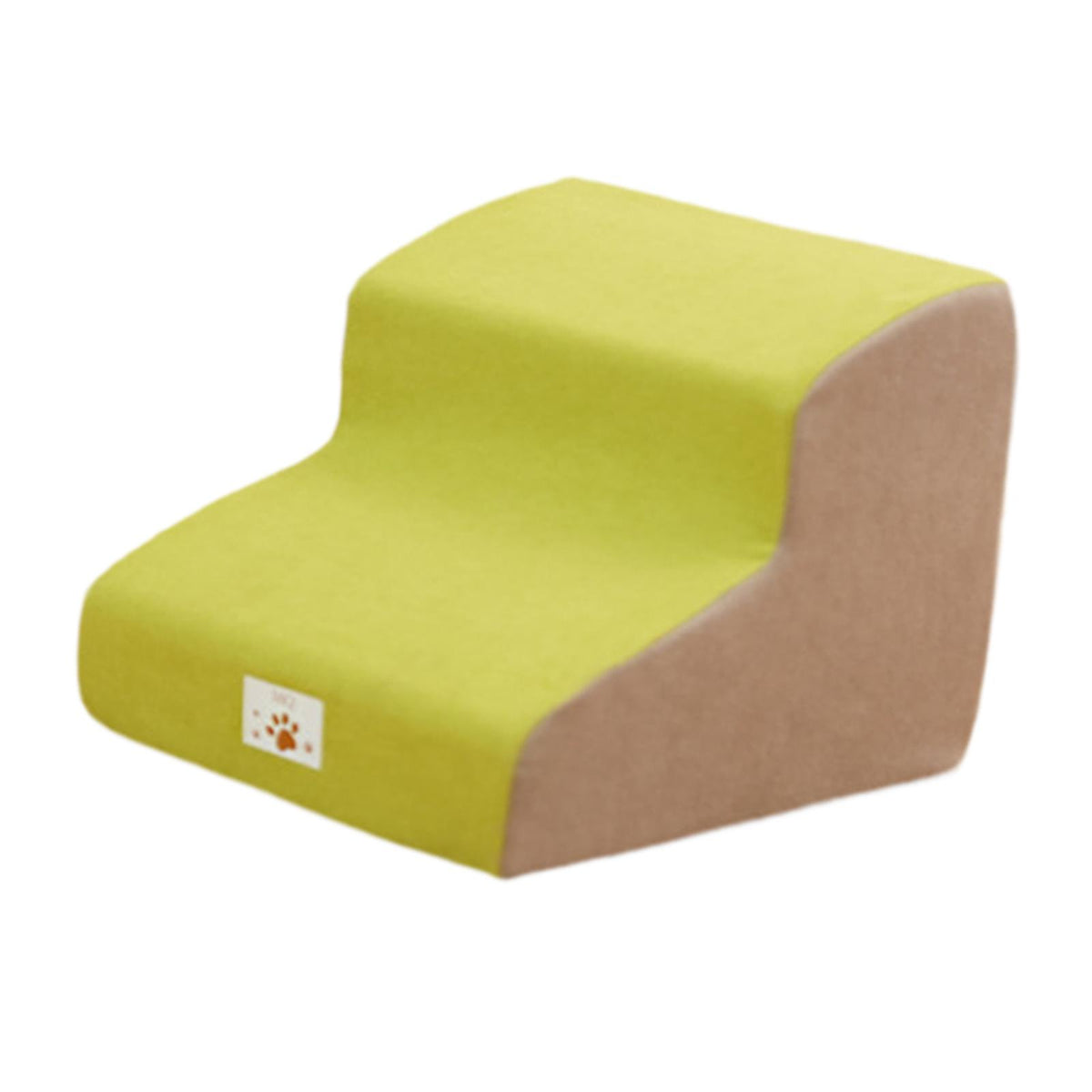 Maxbell Maxbell Dog Stairs Pet Steps Scratch Resistant Soft Indoor Use Non Slip Multipurpose 2 step yellow