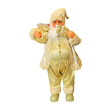 Christmas Figurine Ornament Crafts for Tabletop Party Favors Supplies Office Gold