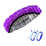 Maxbell Stunt Kite Double Line Outdoor Parafoil Kite for Children Enthusiasts Adults Violet