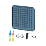 Maxbell Addition Board Game Math Manipulatives for Kids Boy and Girls Birthday Gifts blue