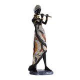 African Lady Figurine Tribal Lady Sculpture Desktop Home Office Decoration StyleA StyleB StyleC