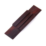 Maxbell 110mm Rosewood Bridge + ABS Ivory Nut and Saddle Slotted Set for Ukulele