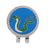 Maxbell Golf Hat Clip Magnetic with Golf Ball Marker Chinese Zodiac Snake - Aladdin Shoppers