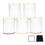 Maxbell 5 Gallon Filtering Bags with Label Garden Tools for Professional Plants Home 5pcs