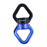 Maxbell Safety Swivel Rope Connector Device for Climbing Aerial Dance Black Blue - Aladdin Shoppers