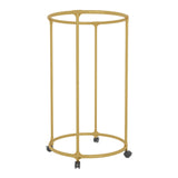 Maxbell Floor Drying Rack with Wheels Clothing Storage Rack for Home Hallway Bedroom