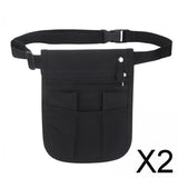 Maxbell 2xOxford Cloth Nurse Fanny Pack Utility Hip Bag Waist Pouch Multiple Pocket