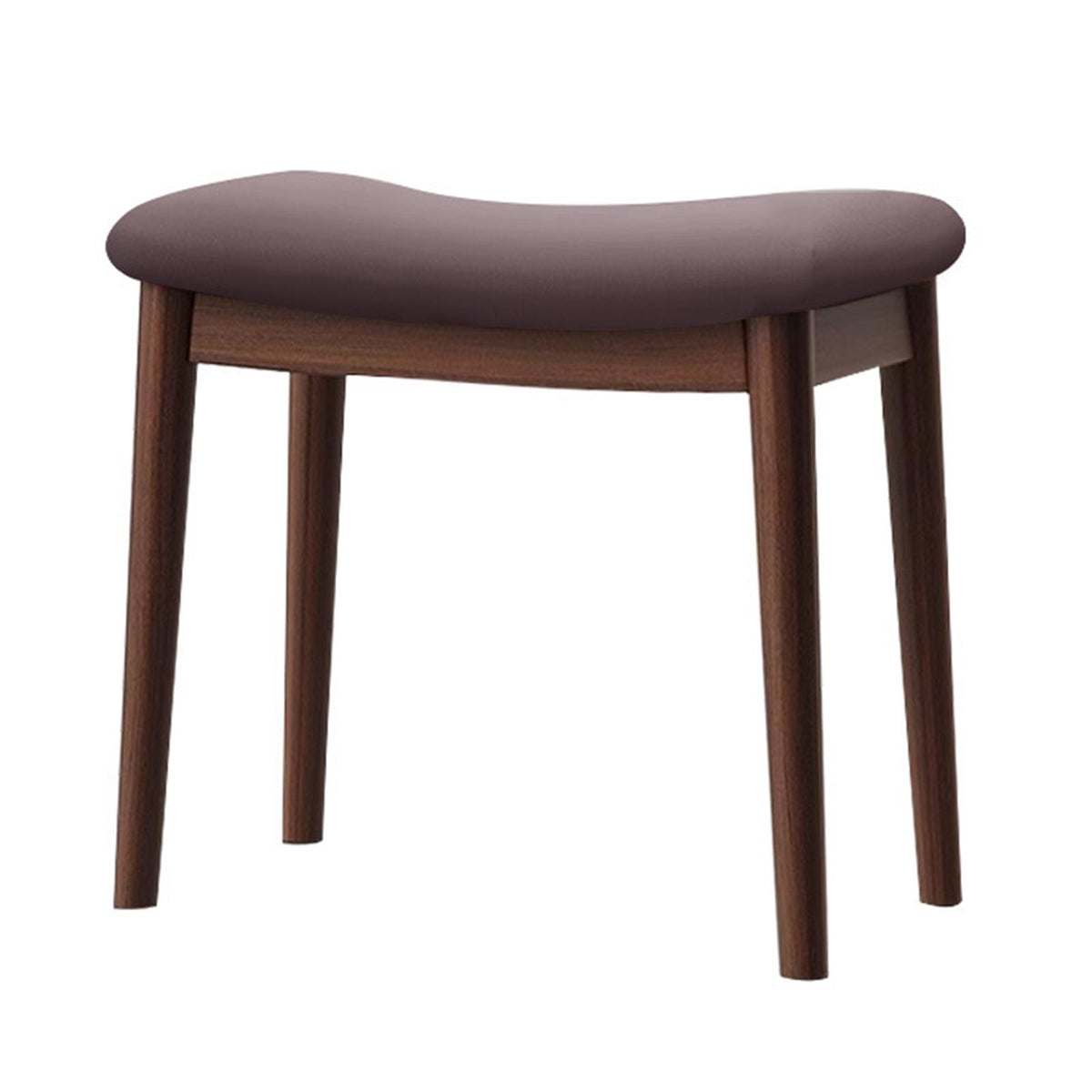 Small Vanity Stool Stylish Makeup Chair with Saddle Cushion for Piano Garden