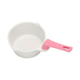 Maxbell Butter Warmer Pot with Handle Mini Oil Warmer Pot for Restaurant Frying Home Pink