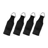 Maxbell Truck Bed Tie Down Anchors Shipping Nylon for Hooks Cargo Straps Chains 4Pcs