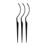 Maxbell Maxbell 3x Eyelash Fitter Display Wand Stick Eyelash Extensions Grafting Tools Black