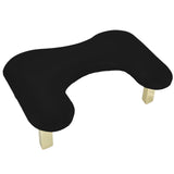 U Shape Arm Rest Comfortable Nails Cushion Hand Holder for Personal Home DIY Black