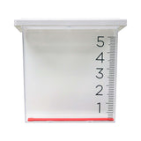 Maxbell Rain Gauge Outdoor Measurement Waterfall Rain Gauge for Garden Patio Outdoor