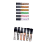 Maxbell 12pcs/set Shiny Eyeshadow Liquid Makeup Glitter Glow Eye Shadow Shimmer