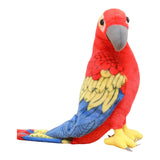 Maxbell Plush Bird Stuffed Toy Stuffed Animal Toy Small Bird for 19.69inchx10.24inch Red Blue Yellow