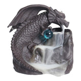 Maxbell Backflow Incense Burner Dragon Statue Aroma Ornament for Indoor Table Office