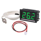 Maxbell K Type Thermometer Easy to Use -30-800 Degrees for Garden Office Guitar Room Green