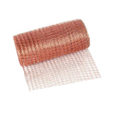 Maxbell Copper Wire Mesh Easily Cut Copper Mesh Screen for Gardening Home Distilling 127mmx15m