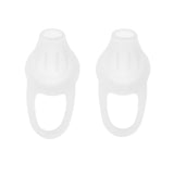 Maxbell 5x1Pair Universal Silicone Earbuds Eartips Caps for Wireless Earphone White