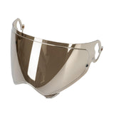 Maxbell Motorbike Helmet Visor Lens Sturdy for Tour x5 for Supplies Biking Gift Brown Silver
