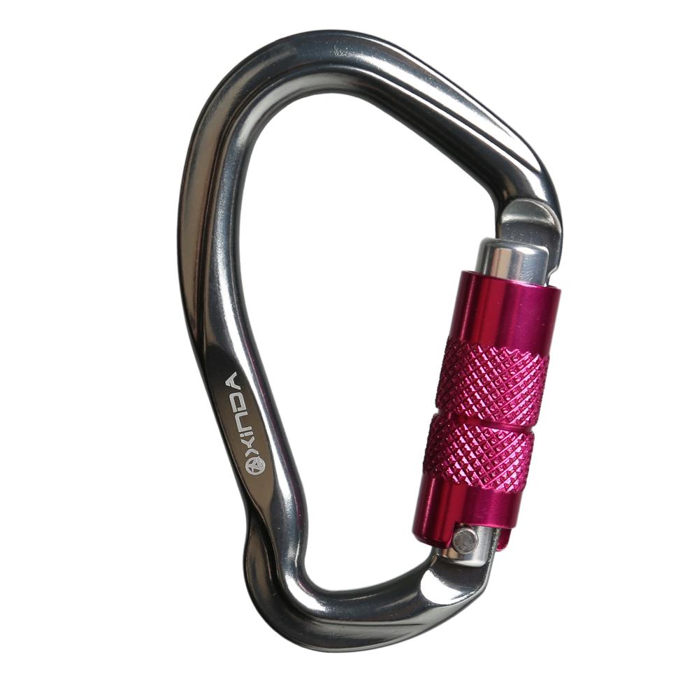 Maxbell Maxbell 23KN Auto Locking Rock Climbing Tree Carving Carabiner Equipment Gear