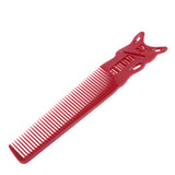 Maxbell Maxbell Professional Anti Static Hair Cutting Comb Hairstyling Hair Brush Red
