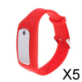 Maxbell 5xAnti Static Electroststic Remover Bracelet Static Elimination Ring  Red