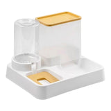 Maxbell Automatic Dog Cat Feeder 2 in 1 Feeder and Waterer Set for Small Animal Dogs