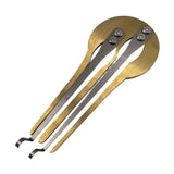 Jew's Harp Beautiful Sound Ethnic Russian Jaw Harp for Adults Kids Beginners Gold