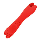 Maxbell Silicone Pen Grip Practical Pencil Holder Grip for Toddler Sketching Student Red