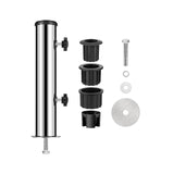 Maxbell Umbrella Base Stand Tube Replacement Parasol Steel for Docks Balcony Outside