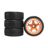 Maxbell 4Pcs 1/10 Drifting Wheels Tires Set Replacement Good Grip RC Car Drifting Tires