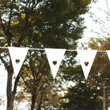 Maxbell Pennant Shape Wedding Bunting
