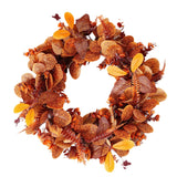 Maxbell Fall Wreath Eucalyptus Leaves Housewarming Garden Festival Front Door Wreath