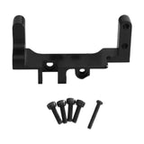 Maxbell Front Axle Servo Mount Bracket Aluminum for Meijiaxin H12Y H12Y+ 1:12 RC Car Black