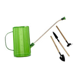 Maxbell 1.5L Watering Can Portable Long Nozzle for House Plants Flower Bonsai Plants green