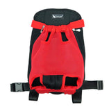 Maxbell Maxbell Legs Out Front-facing Pet Dog Carrier Backpack for Walking Hiking Red XXL
