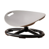 Maxbell Kids Swivel Chair Ergonomic Non Slip Sensory Toy for Living Room Indoor Home Silver