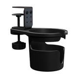 Maxbell Rotating Desk Cup Holder Portable Table Edge Clamp for Outdoor Garden Office