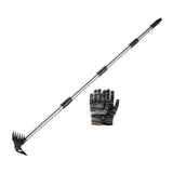 Maxbell Weed Puller Tool with Long Handle Weeding Pull for Landscaping Digging Patio 4 Section