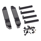 Maxbell 1/12 RC Car Pedals Portable Replacement Professional 1 Pair for D90 D91 D99S Black