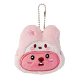 Maxbell Plush Pendant Hanging Charm Pendant Cute Bag Charm for Graduation Bags Purse 8cmx7cm