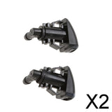 Maxbell 2x1 Pair Windshield Washer Jet Nozzle for Ford F250 F350 Super Duty 2011-2015
