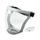 Maxbell Full Face Shield Grinding Face Shield for Cutting Construction Weeds Whacking Gray and Clear